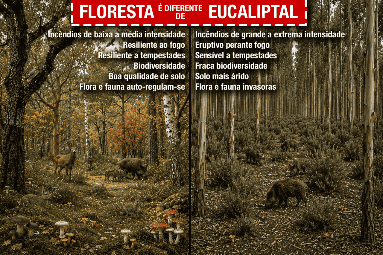 Esclarecimentos sobre as recentes campanhas de promoção do eucalipto